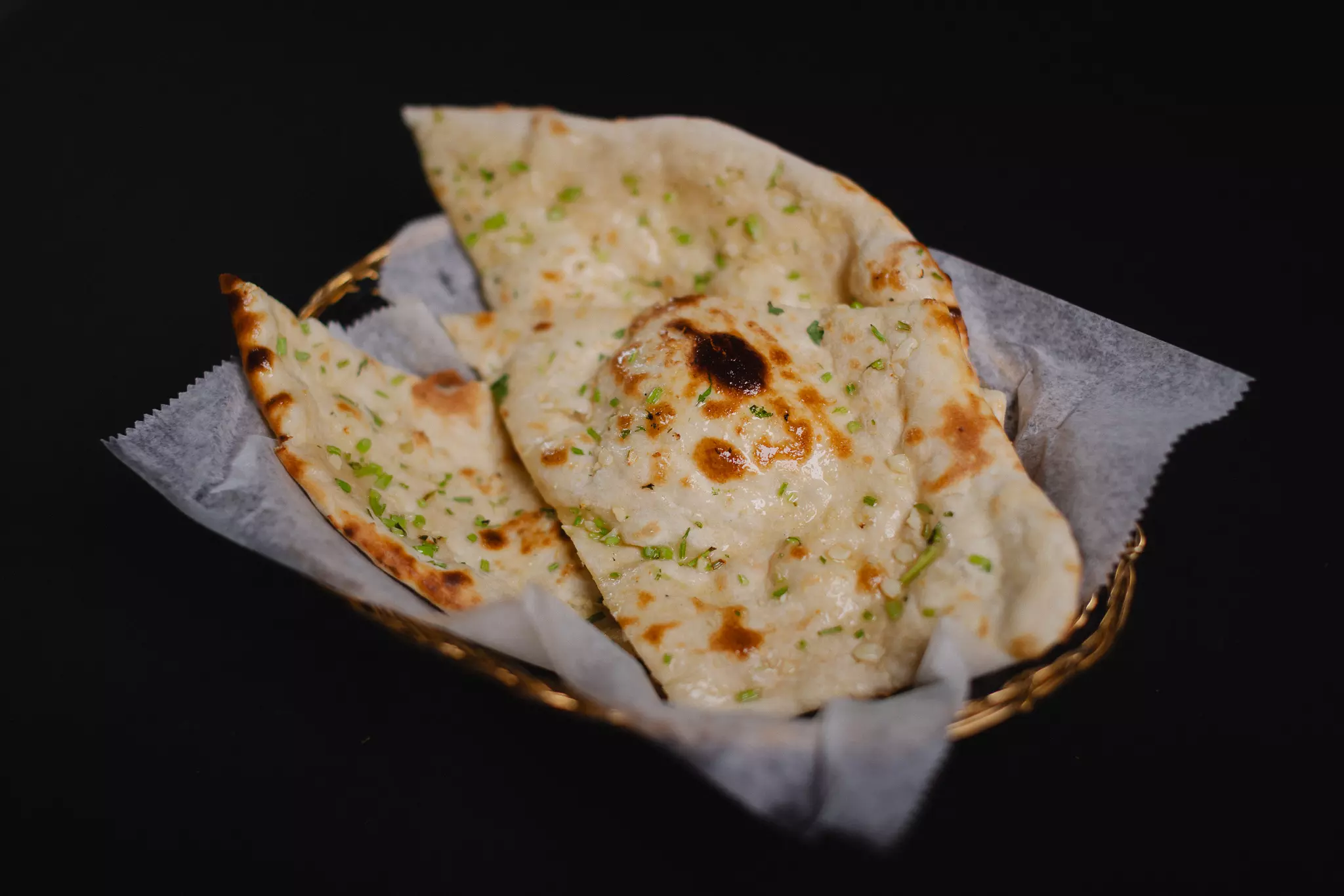 Indian Ocean Garlic Naan